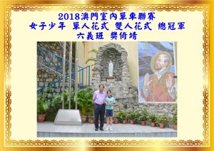 〔2018-11-13〕獲獎資訊: 2018澳門室內單車聯賽總冠軍